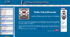 Desktop Screenshot of chess-in-friendship.de