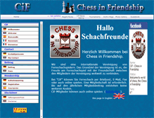 Tablet Screenshot of chess-in-friendship.de